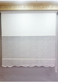 Resim N11 Özel 1.Kalite Çift Mekanizmalı Tül Stor Perde 