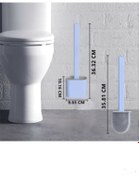 Resim Bayev Silikon Tuvalet Fırçası Banyo Bükülebilir Silikon Wc Fırçası 