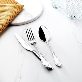 Resim Hisar Avşa 36 Parça Çelik Çatal Kaşık Bıçak Seti 