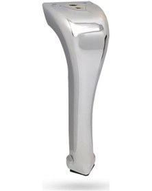 Resim METAL DEKORATİF 16 CM KROM KOLTUK,KANEPE,MOBİLYA AYAĞI (4 ADET) 