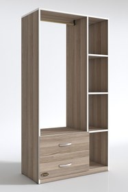 Resim Kenzlife Giysi Dolabı Hülagü 175*90*40 Crd Gardırop 2 Çekmeceli 