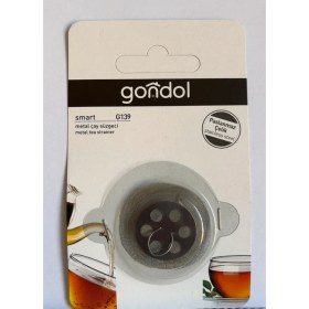 Resim Gondol Çelik Çay Süzgeci 