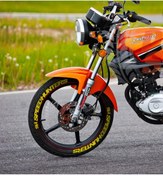 Resim Performance Stickers Speedhunters Lastik Yazısı Motorsiklet Lastik Stikeri 8adet Motocross Enduro 15-21 Inç Arası Uyuml 