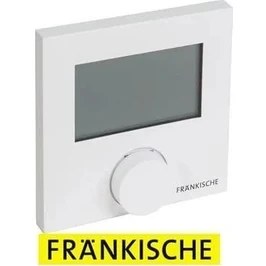 Resim Fraenkische Dijital Oda Termostatı - Standart 230 V, Düz Beyaz 