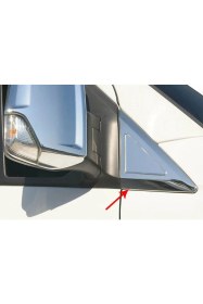 Resim OMSA Mercedes Sprinter W907 Krom Kelebek Cam Yeri 2 Parça 2018 ve Sonrası 