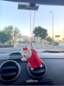 Resim esdekorium Sevimli Sallanan Ayıcık - Dikiz Aynası Aksesuar - Oto Aksesuar 