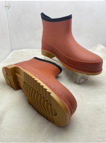 Resim Ulaş Turuncu Krep Bahçe Kısa Lastik Çizme Unisex - Turuncu 