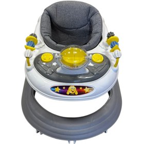 Resim YOGNETIC StepX Ultra Müzikli Işıklı Yürüteç | Gelişim Destekli Eğitici | 10 Tekerlekli Yürüteç 