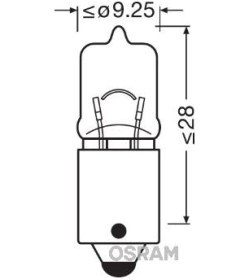 Resim Ampul 125 H6w Halojen Park 10 Adet 