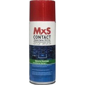 Resim Mxs Elektronik Kart Devre Kontak Temizleyici Sprey Yağsız 400 ml 
