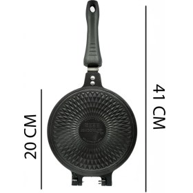 Resim Waffle Tavası – Yapışmaz Granit Kaplama, Isıya Dayanıklı, Pratik Kullanım 