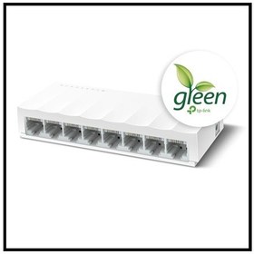 Resim Tp-lınk Ls1008, Green Tech, 8 Port, Megabit, Yönetilemez, Masaüstü Switch 