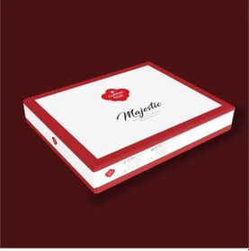 Resim Cotton Box Majestic Seri Çift Kişilik Nevresim Takımı Paola Gri 