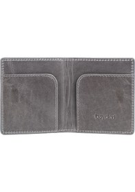 Resim Bayderi Luis Unisex Hakiki Deri Kartlık-4002 Crazy Gri 