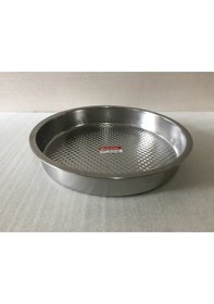 Resim Çiğ Köfte Tepsisi - 1 Numara - Çelik Leğen Motifli - 39 CM 