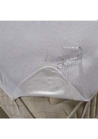 Resim Evony Tek Kişilik 90x190 Cm Pamuk Sıvı Geçirmez Alez Beyaz 