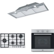 Resim Franke Fbı 931H Xs Gömme Aspiratör Fhnl 905 4g Tc Xs C Ocak Fsl 82 H Xs Fırın Inox Ankastre Set​ 