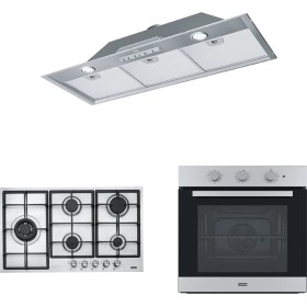 Resim Franke Fbı 931H Xs Gömme Aspiratör Fhnl 905 4g Tc Xs C Ocak Fsl 82 H Xs Fırın Inox Ankastre Set​ 