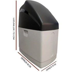 Resim Swan Mini Kabinet Otomatik Su Yumuşatma Cihazı Runxin Debi Kontro 