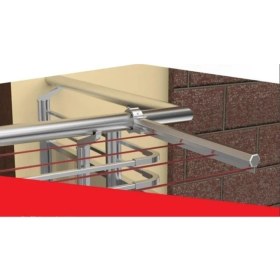 Resim Gri Yuvarlak Alüminyum Balkon Çamaşır Kurutmalığı 