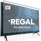 Resim Bestekran Regal Uyumlu 58R7540U TV Ekran Koruyucu - Regal Uyumlu 58" İnç Tv Ekran Koruyucu 