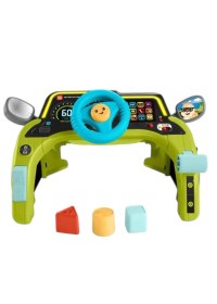 Resim Fisher Price Sesli ve Işıklı Eğlen ve Öğren İlk Arabam HYR91 