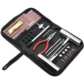 Resim Yifomall 46 Parça Lastik Tamir Seti - Otomobil, Motosiklet, Elektrikli Araçlar İçin Hızlı Tamir, Taşınabilir Kutu, Dayanıklı Malzeme 