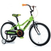 Resim Corelli Dacron Kinger 20 Jant Çocuk Bisikleti Yeşil Turuncu 6 - 9 Yaş Yeşil 