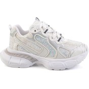 Resim Bambi Beyaz Taşlı Kadın Sneaker K01140014309 