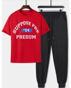 Resim Unisex Suppose 2'li Eşofman Takımı Siyah 