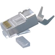 Resim WOZLO Cat 7 - Cat7 Ftp Rj45 Konnektör-metal Ethernet Konnektörü 