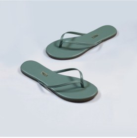 Resim Tkees Kadın Klasik Günlük Parmak Arası Terlik Yeşil 