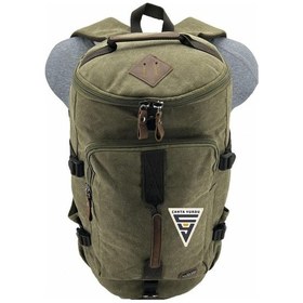 Resim Ççs London 51566 Kanvas Spor Sırt Çantası Yeşil 