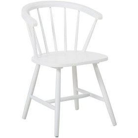 Resim Monarco Omurga Pro Ahşap Sandalye Beyaz 