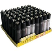 Resim Clipper Micro Soft Siyah Gri Taşlı Cakmak 48 Adet 0948 