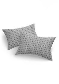 Resim 2li Yastık Kılıfı 50x70 Cm Only Formas Kombin Siyah Siyah 