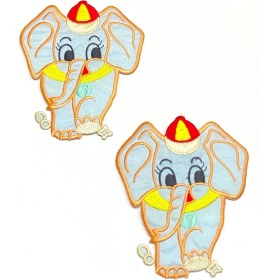 Resim Ütü Ile Yapışan Bebek Battaniye Aplikesi / Bebek ve Çocuk Aplikesi / 2 Li Set 