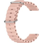 Resim Nubia Uyumlu Red Magic Watch Kordon Ocean Silikon 22mm 