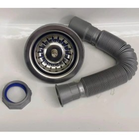 Resim Gralux Evye Çöpmak Geniş Ağızlı Lavabo ve Evye Sifonu Sf 