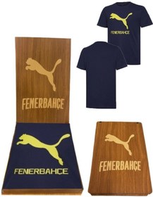 Resim Fenerbahçe Puma Cat Tee Erkek Futbol Tişörtü Ahşap Kutulu(puma)77313601 