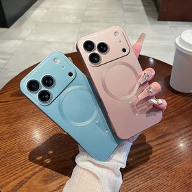 Resim iPhone 17 Pro Max Air serisi için manyetik telefon kılıf aksesuar, Kablosuz şarj özellikteli, İlkelerine hediye edilebilir: arka dostların ve meslektağınız. Modern Televizyon Koruyucu, Şık Cep Kabuığı, Çok Yönlü Manyeto 