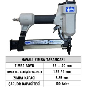 Resim Yama YAT-9240B Havalı Zımba Tabancası 25-40 mm 