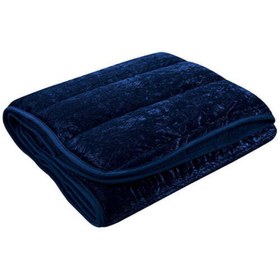 Resim Elart Velvet Bebek Yorgan (150x100 cm) Lacivert 