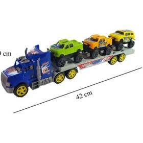 Resim Oyuncak Tır 3 Araçlı 