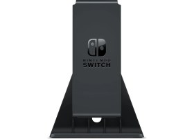 Resim Nintendo Switch Joycon Şarj Stand Grip Batarya Özellikli Siyah Renkli Orijinal Aksesuar 