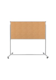 Resim Panda 120 x 180 CM Sabit Tek Taraflı - Tekerlekli Ayaklı Mantar Pano - pan173 