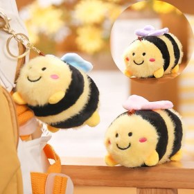 Resim OIMG Küçük Peluş Kolye Okul Çantası Çekicilik Anahtarlık Butik Kapma Makinesi Klip Bebek Makine Bebekleri (Yurt Dışından) 