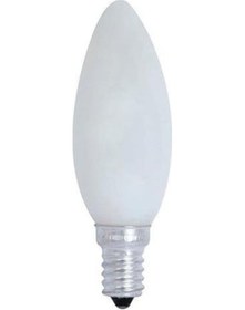 Resim Horoz Halojen Buji Buzlu E14 Duy 60W - 10'Lu Paket 