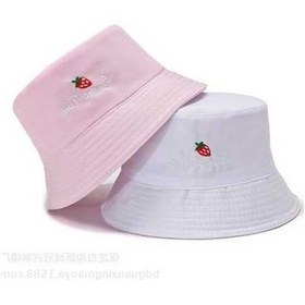 Resim Willowhaven Çift Taraflı Kadın Bucket Hat, Yazlık Güneşlik Cap, Beyaz-pembe-çilek Renkli, Hafif Ve Nefes Alabilir Çok Renkli 