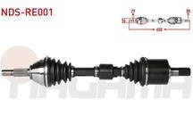 Resim NİSSAN QASHQAI 08-13 AKS KOMPLE SOL 2,0 MOTOR 650MM (NAGAMA) 